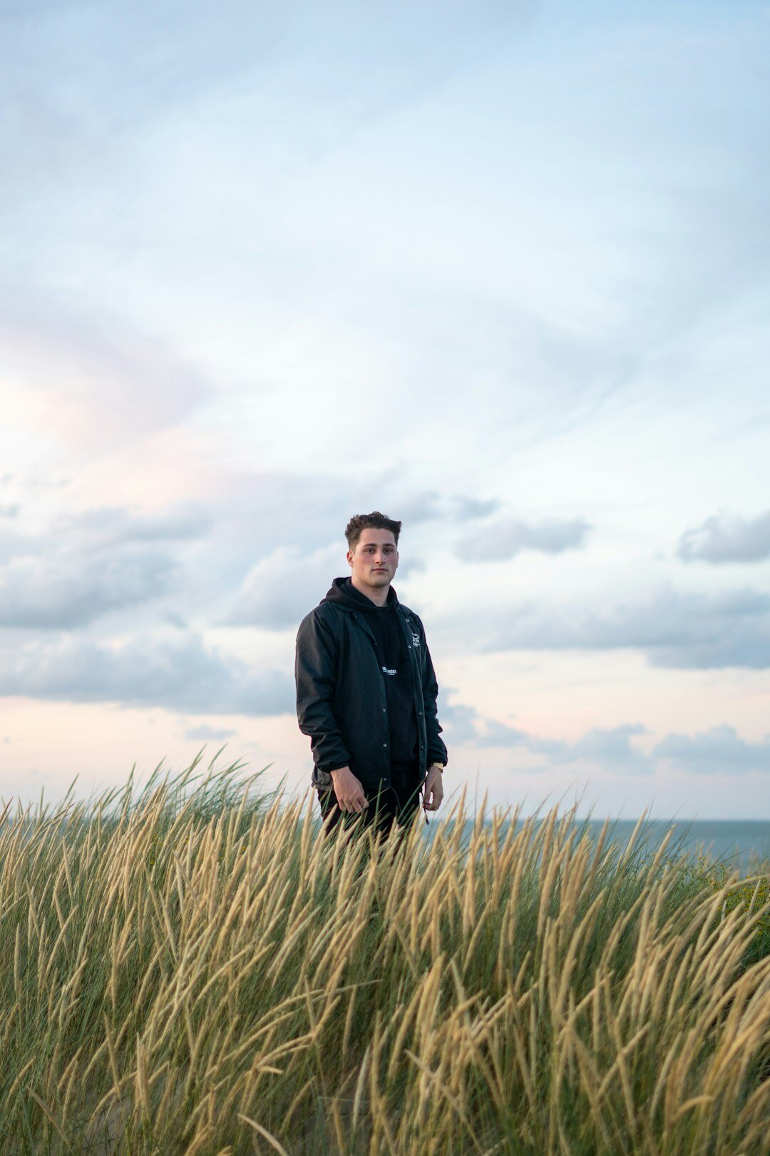 Portrait of a Belgian man founder of a media training platform